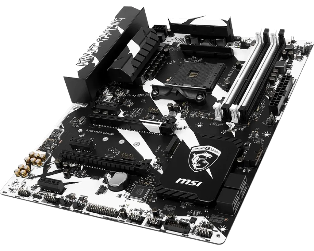материнской платы MSI B350 KRAIT GAMING
