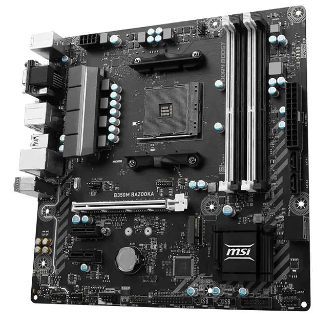 материнской платы MSI B350M BAZOOKA