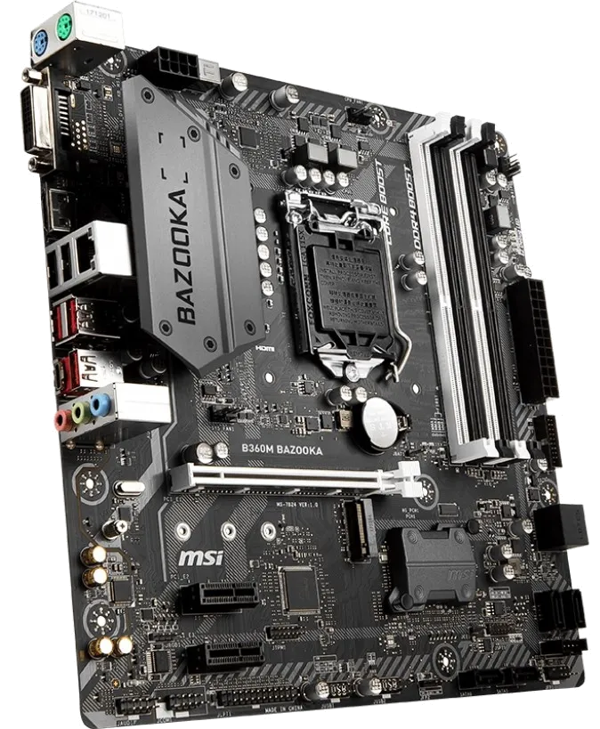 материнской платы MSI B360M BAZOOKA