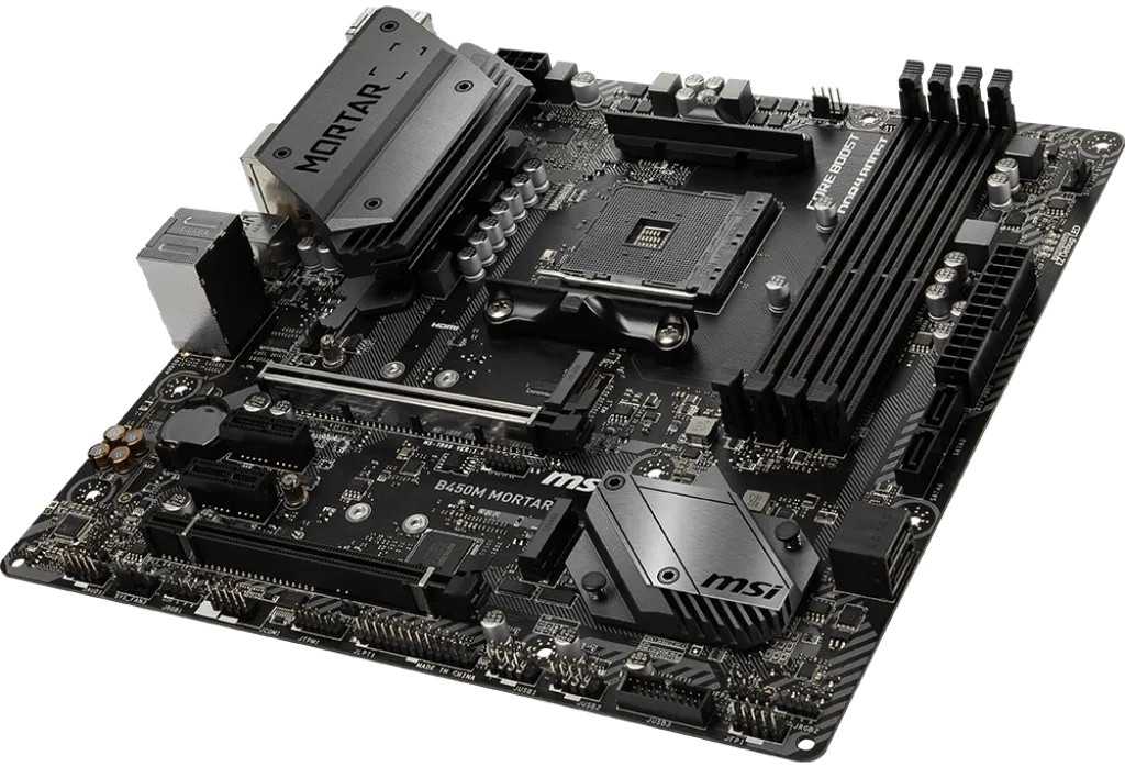 материнской платы MSI B450M MORTAR