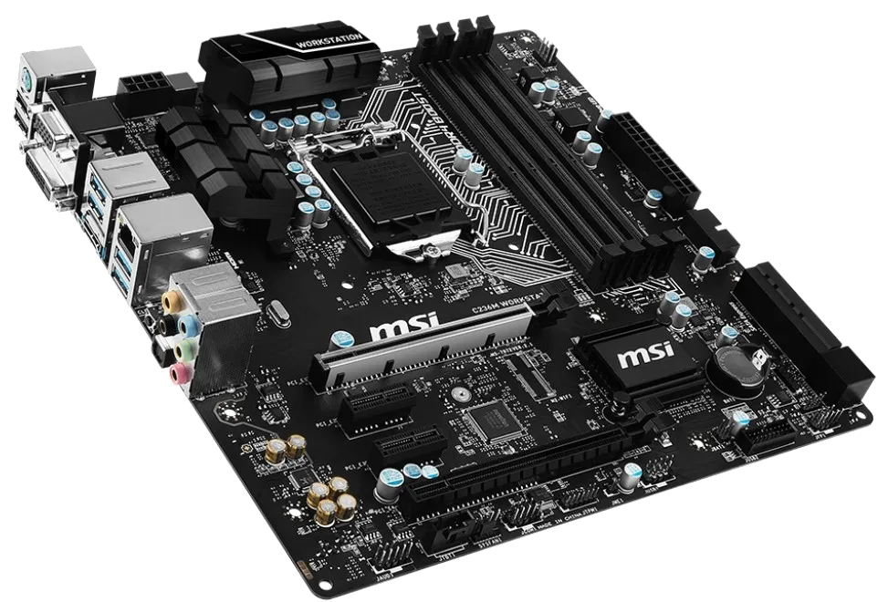 материнской платы MSI C236M WORKSTATION