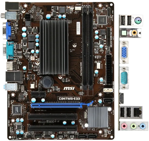 материнской платы MSI C847MS-E33