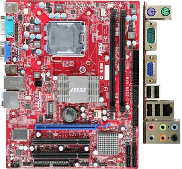 материнской платы MSI G31TM-P35