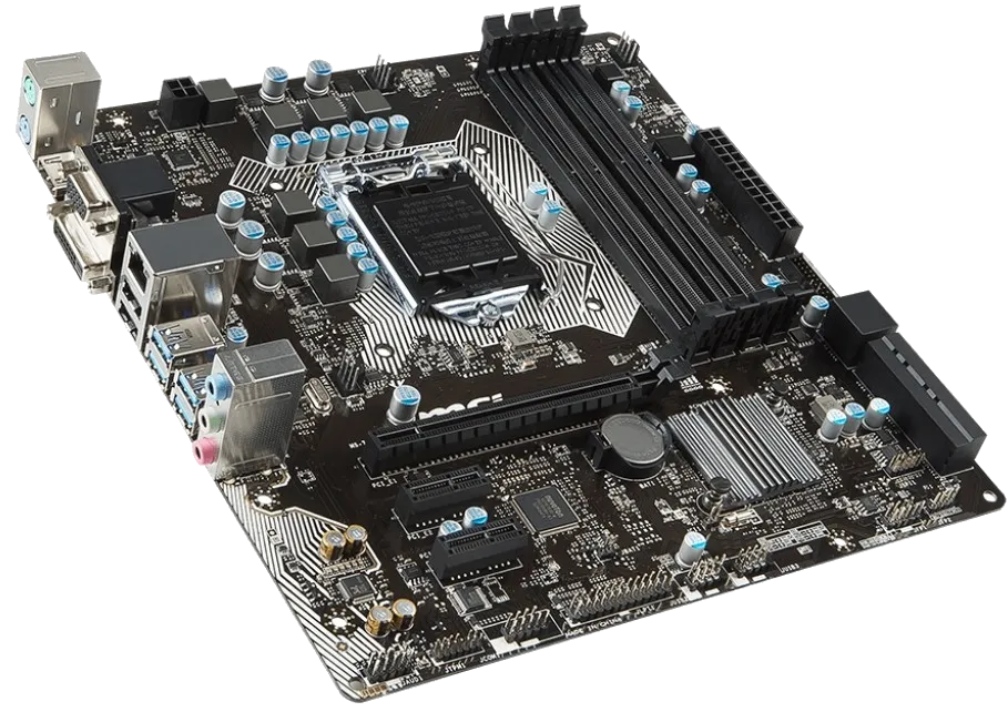 материнской платы MSI B150M PRO-VDH D3