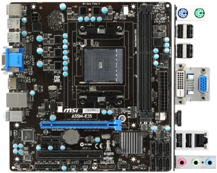 материнской платы MSI FM2-A55M-E35